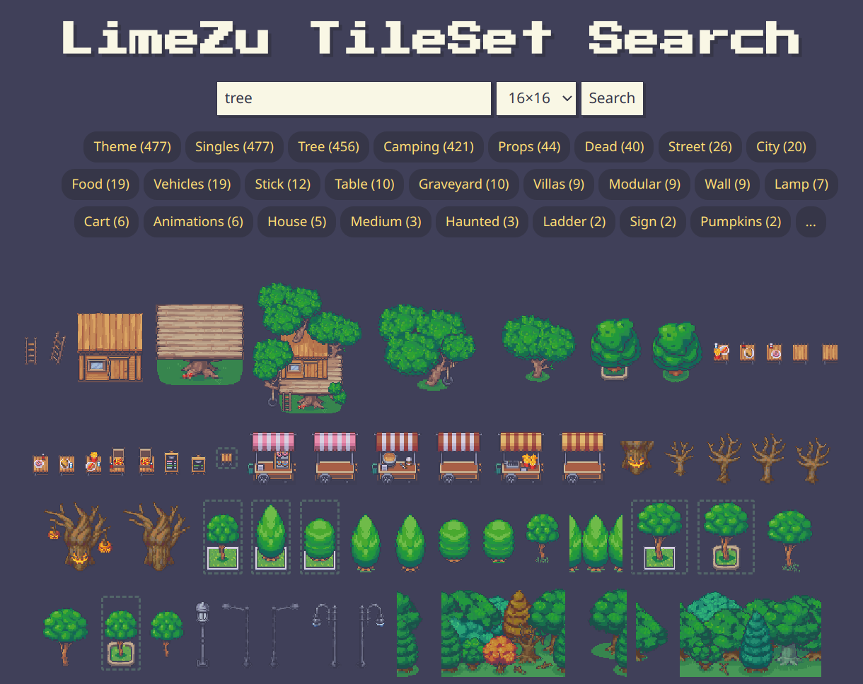 Pixel Art Search